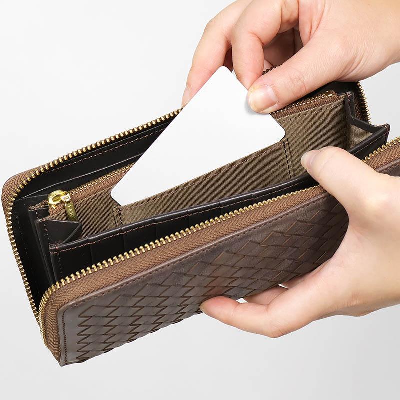 SONNE（ゾンネ） 長財布 ラウンドファスナー SIBILLA メンズ ロング