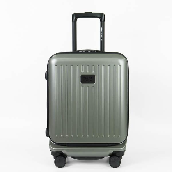 TAKEO KIKUCHI タケオキクチ スーツケース シティブラック S フロント