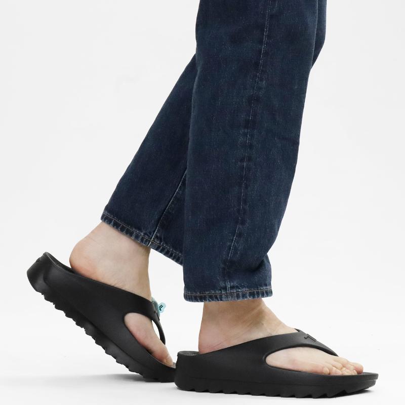 TELIC（テリック） リカバリーサンダル W-FLIP SHARK トング型 厚底