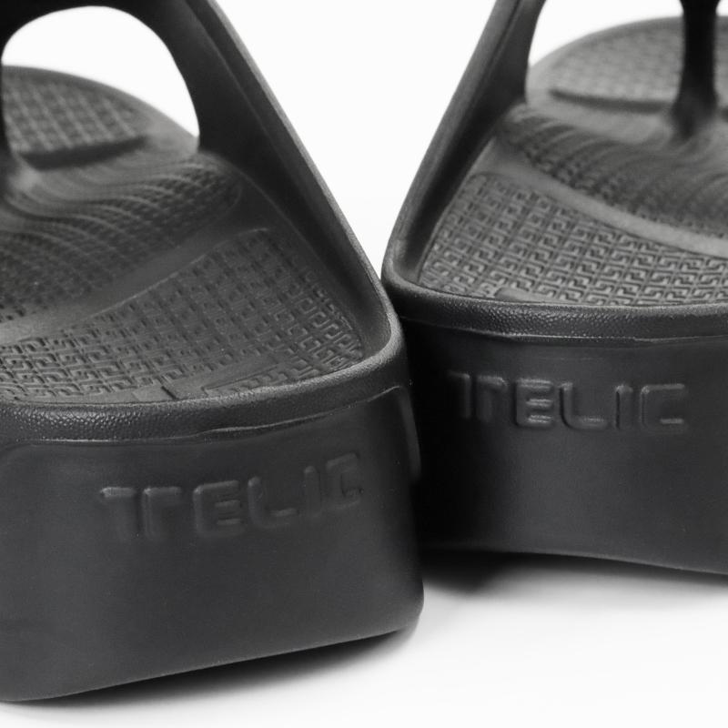 TELIC（テリック） リカバリーサンダル W-FLIP SHARK トング型 厚底