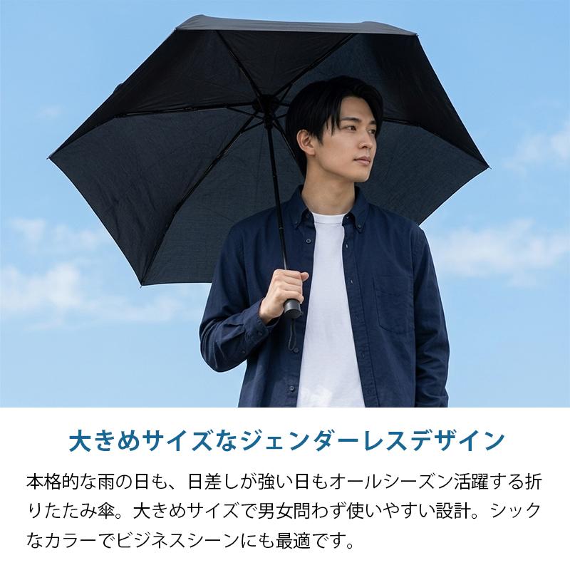 U-DAY ユーデイ 折りたたみ傘 晴雨兼用 60cm オールウェザーライト