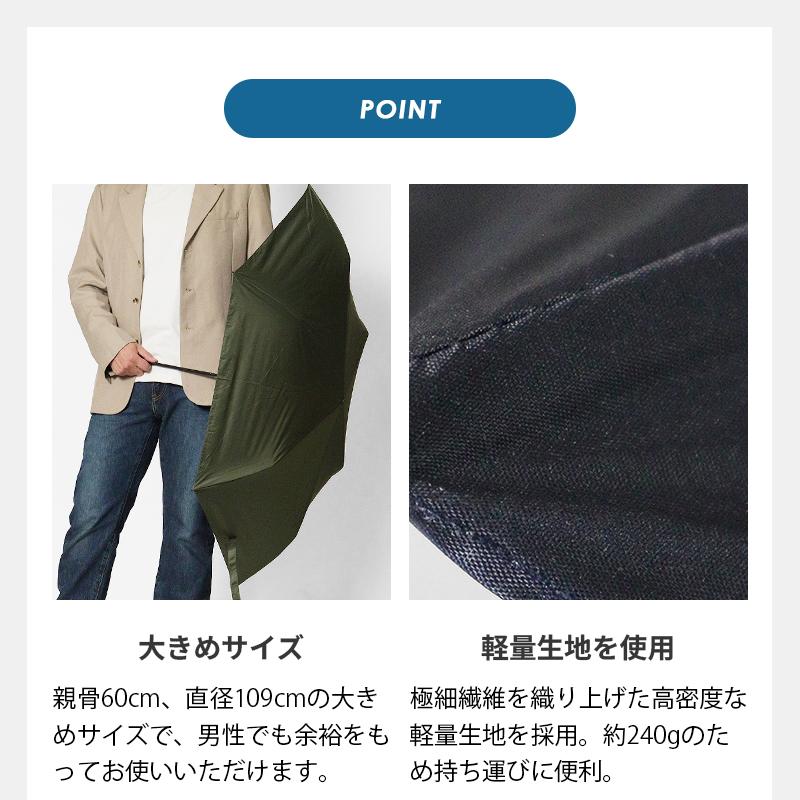 U-DAY ユーデイ 折りたたみ傘 晴雨兼用 60cm オールウェザーライト