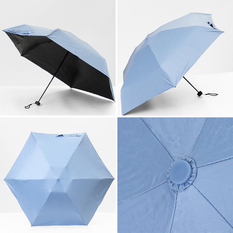 U-DAY ユーデイ 折りたたみ傘 晴雨兼用 53cm オールウェザーミニマル