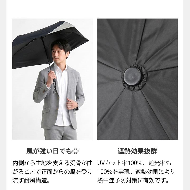 U-DAY ユーデイ 折りたたみ傘 晴雨兼用 55cm オールウェザーオート