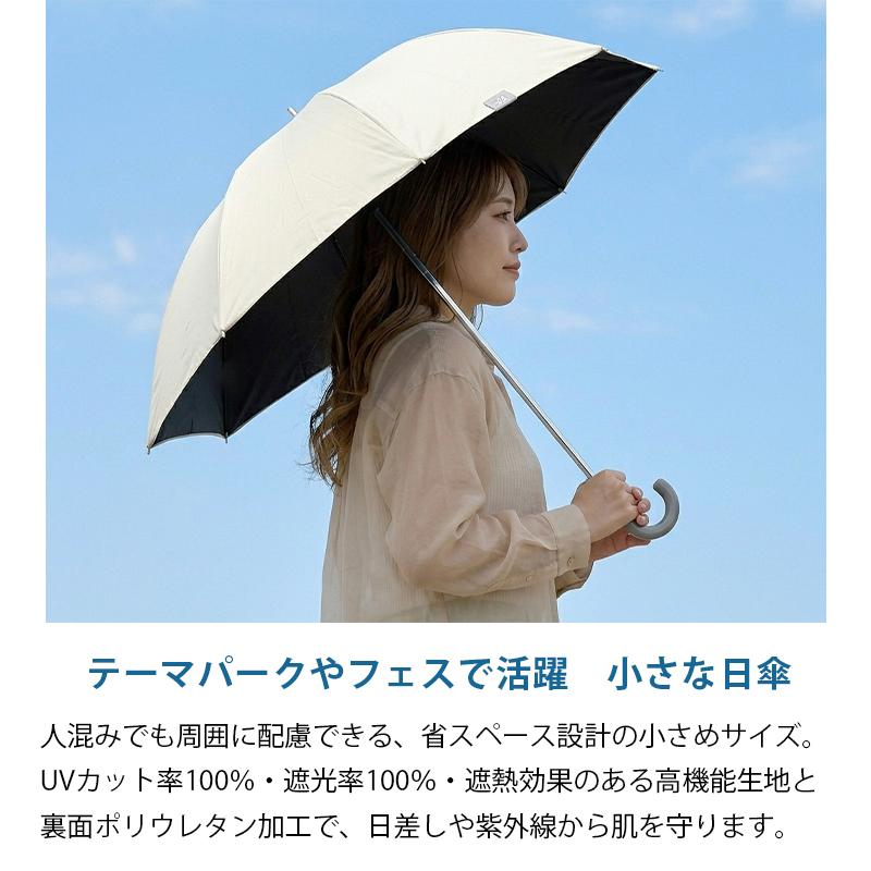 0＆（ゼロアンド） zeroand 長傘 晴雨兼用 ワンマイル 40cm ミニ