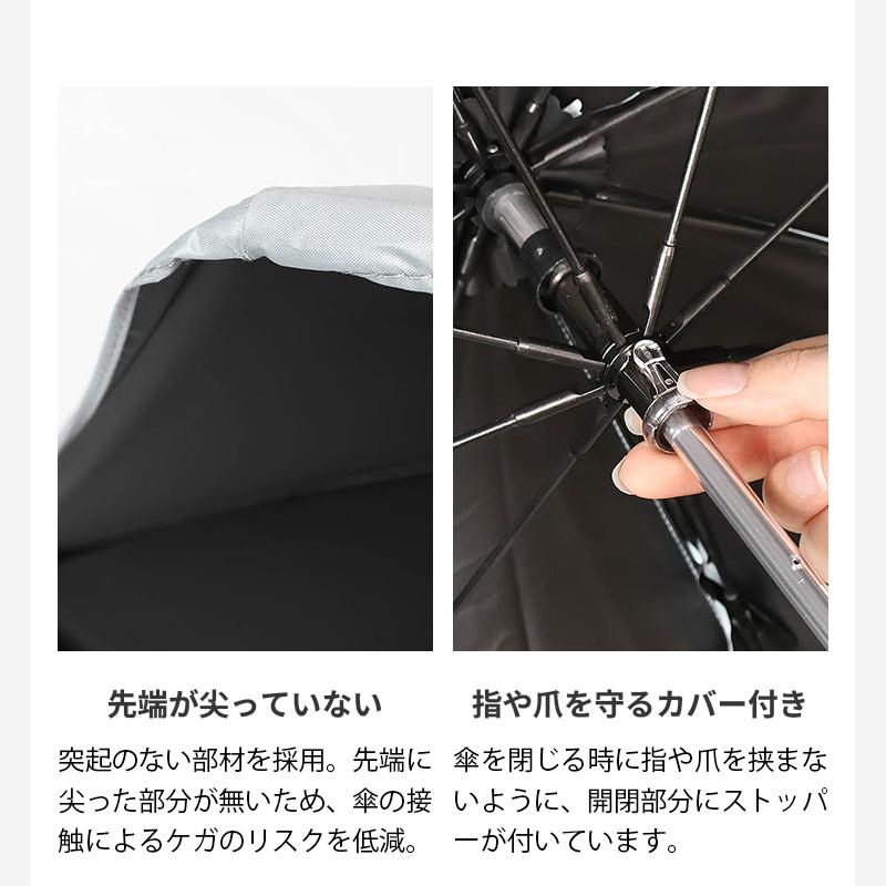 0＆（ゼロアンド） zeroand 長傘 晴雨兼用 ワンマイル 40cm ミニ