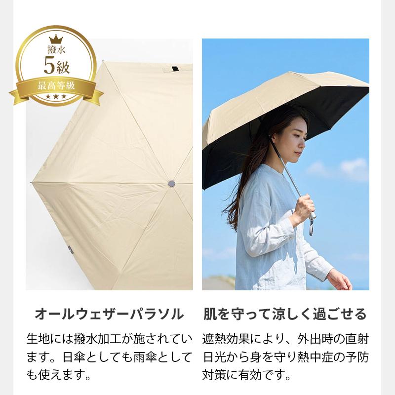 0＆（ゼロアンド） zeroand 折りたたみ傘 晴雨兼用 58cm ラディクール
