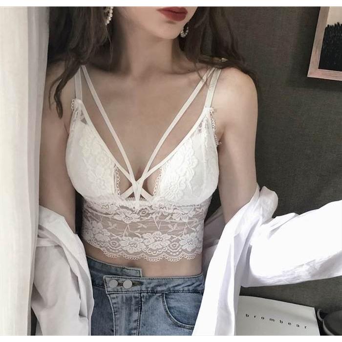 下着 レディース ビスチェ ブラジャー フルカップ ルームウェア 部屋着 レース 刺繍 白 ホワイト 青 ブルー ダークブルー 赤 レッド ワインレッド 黒 ブラック |  | 14