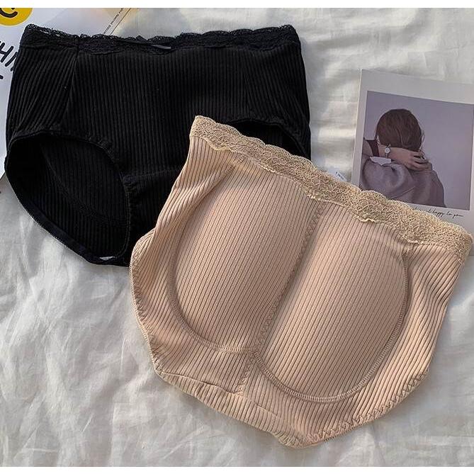 レディースヒップパットショーツ 下着 オールシーズン  20代 30代 40代 50代 パット ショーツ 無地 ２色 ブラック ベージュ 買い物 通勤 通学 |  | 06