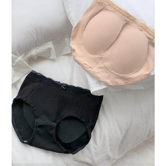 レディースヒップパットショーツ 下着 オールシーズン  20代 30代 40代 50代 パット ショーツ 無地 ２色 ブラック ベージュ 買い物 通勤 通学 |  | 07