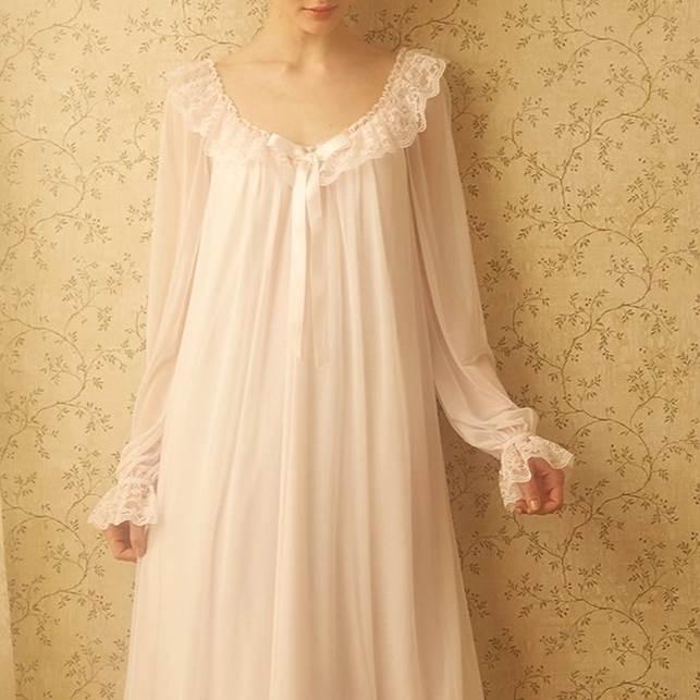 ネグリジェ ベイビードールドレス インナー ルームウェア 部屋着 大人セクシー 大人クール レース リボン シャーリング セクシー パジャマ 女性 |  | 10