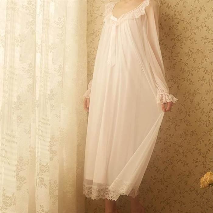 ネグリジェ ベイビードールドレス インナー ルームウェア 部屋着 大人セクシー 大人クール レース リボン シャーリング セクシー パジャマ 女性 |  | 04