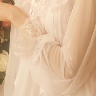 ネグリジェ ベイビードールドレス インナー ルームウェア 部屋着 大人セクシー 大人クール レース リボン シャーリング セクシー パジャマ 女性 |  | 09