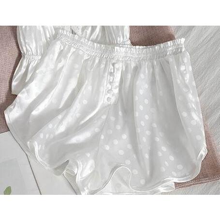 キャミソールパジャマ レディースドット 10代 20代 30代 キャミソール パンツ パジャマ キュート ストラップパジャマ 水玉 サマーパジャマ 夏 サマー |  | 05