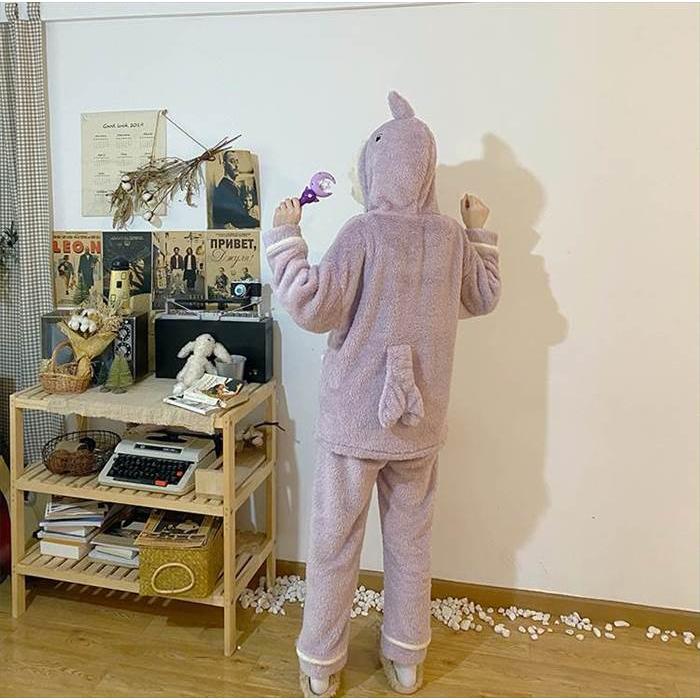 レディース ルームウエア さめ サメ 鮫 アニマル 部屋着 寝巻き ナイトウェア 着ぐるみ コスプレ 着る毛布 インスタ映え 人気商品 ホット 袖あり 長袖 |  | 18