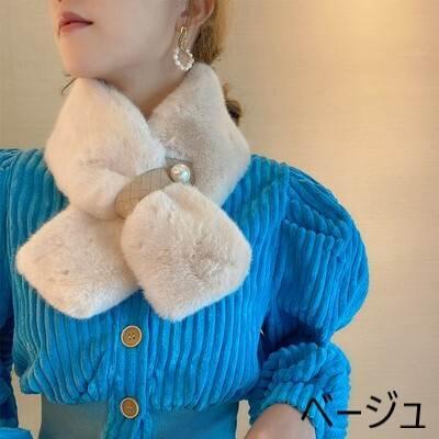 レディース マフラー スカーフ 秋 冬 マスト 首元 ワンサイズ ホワイト ベージュ ピンク カーキ ブラック パール飾り ピュアカラー パール ベルトバックル |  | 04