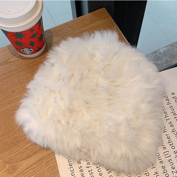 当店オススメ 帽子 フェイクファー帽子 トレンド 新作 新しい カジュアル 段使い ファー ベージュ ブラウン ホワイト ピンク グレー 暖かい ホット 寒い日 |  | 13