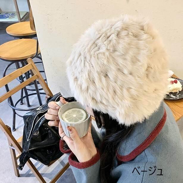 当店オススメ 帽子 フェイクファー帽子 トレンド 新作 新しい カジュアル 段使い ファー ベージュ ブラウン ホワイト ピンク グレー 暖かい ホット 寒い日 |  | 05