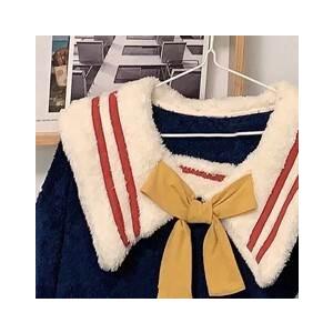 レディース パジャマ 上下セット トレンドパジャマ 上下 セット 秋冬パジャマ 長袖 ボア素材 暖かい モコモコ フワフワ ルーズ かわいい 大人可愛い |  | 19