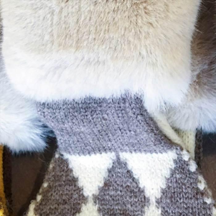 マフラー レディース ティペット ファー ダイヤ ひし形 ふわふわ 暖かい シンプル ショート丈 秋冬 トレンド 流行 新作 ファッション かわいい 大人可愛い |  | 10