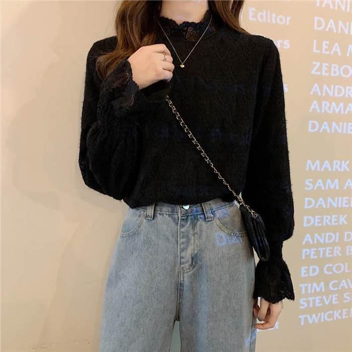 レディース レース トップス ハーフタートルネック 大人女子 かわいい ガーリー フリル袖 フレアスリーブ お出かけ 女子会 デート お食事 休日 特別な日 通勤 |  | 15