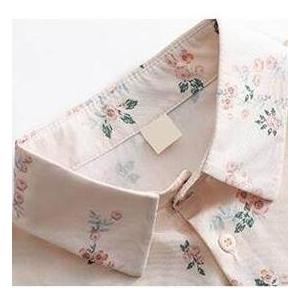 トップス レディース 女性用 長袖 ショート丈 ミニ丈 ストレート シャツ ポロシャツ ブラウス 襟あり 前ボタン 大人可愛い フォーマル カジュアル |  | 14