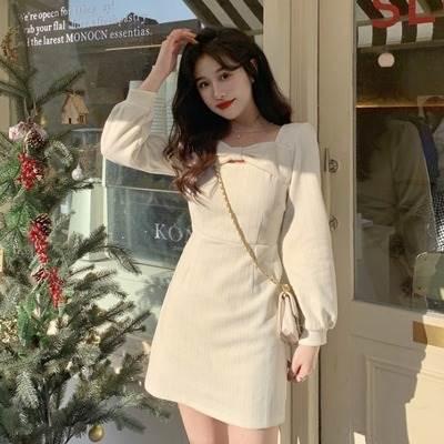 ワンピース レディース Aラインワンピース ミニ丈 ショート丈 長袖 無地 春 セミフレア リボン かわいい 大人可愛い きれいめ シンプル カジュアル 大人 |  | 16