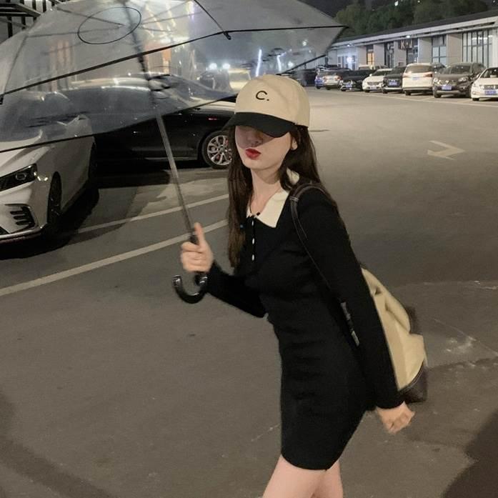 レディース ワンピース タイトワンピース 白 ホワイト 黒 ブラック ミニ丈 ショート丈 長袖 無地 スリム タイト ストレート かわいい 大人可愛い きれいめ |  | 19