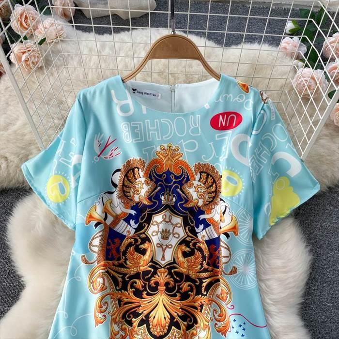 レディース ワンピース エスニック エキゾチック アジアン 海の中 海柄デザイン インポートファッション 海外デザイン スタイリッシュ 個性的 個性派 |  | 19