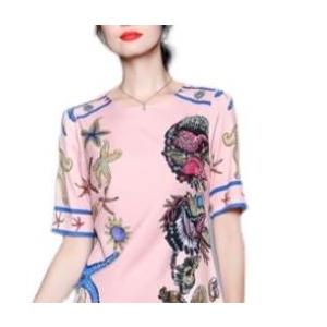 レディース ワンピース エスニック エキゾチック アジアン 海の中 海柄デザイン インポートファッション 海外デザイン スタイリッシュ 個性的 個性派 |  | 07