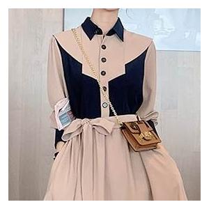 サイズ豊富 レトロデザイン 今風 ワンピース ワンピドレス 新作トレンディ ウエストリボン メリハリ 海外デザイン かっこいい ラグジュアリー キュート |  | 10