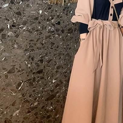 サイズ豊富 レトロデザイン 今風 ワンピース ワンピドレス 新作トレンディ ウエストリボン メリハリ 海外デザイン かっこいい ラグジュアリー キュート |  | 11