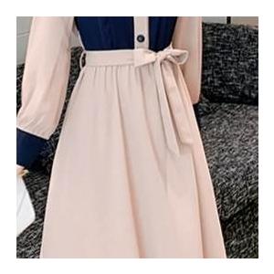 サイズ豊富 レトロデザイン 今風 ワンピース ワンピドレス 新作トレンディ ウエストリボン メリハリ 海外デザイン かっこいい ラグジュアリー キュート |  | 16