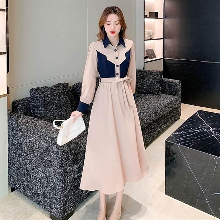 サイズ豊富 レトロデザイン 今風 ワンピース ワンピドレス 新作トレンディ ウエストリボン メリハリ 海外デザイン かっこいい ラグジュアリー キュート |  | 07