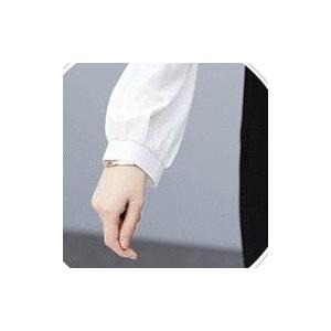 レディース フェイクツーピース ワンピース ブラック 黒 ジャンパースカート ミドル丈 ひざ丈 スリット フロントボタン オシャレワンピース |  | 13