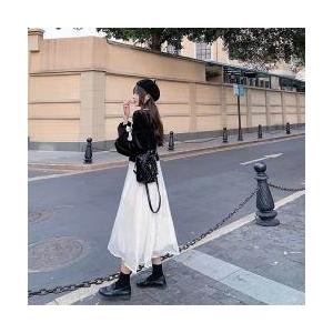 ワンピース レディース カラードレス シースルースカート 透け感 リボンタイ リボン ミドル丈 長袖 襟なし 袖あり 長袖 萌え袖 切り替えデザイン お洒落 |  | 12