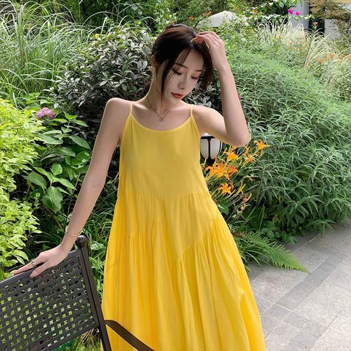 SeaRoomlynn イエロー キャミワンピース S SeaRoomlynn イエロー キャミワンピース S