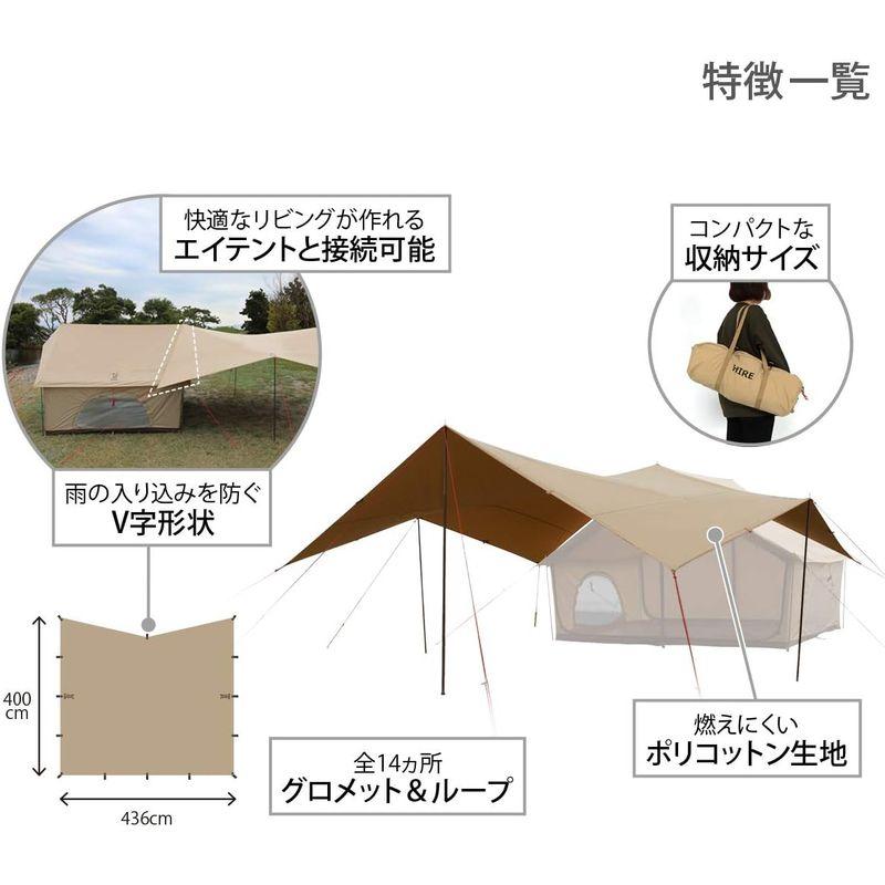 DOD(ディーオーディー) ヒレタープ ポリコットン生地 エイテントと組み合わせてエイヒレスタイルに TT5-669-TN ディーオーディー ヒレタープ ポリコットン生地 エイテントと組み合わせてエイヒレスタイルに TT5 TN
