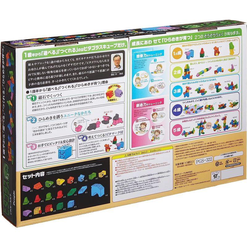 新春セール ピタゴラスシリーズ ピタゴラスキューブ これな~んだ? 20パーツ PGS-322 【H1455809270】(9217円)