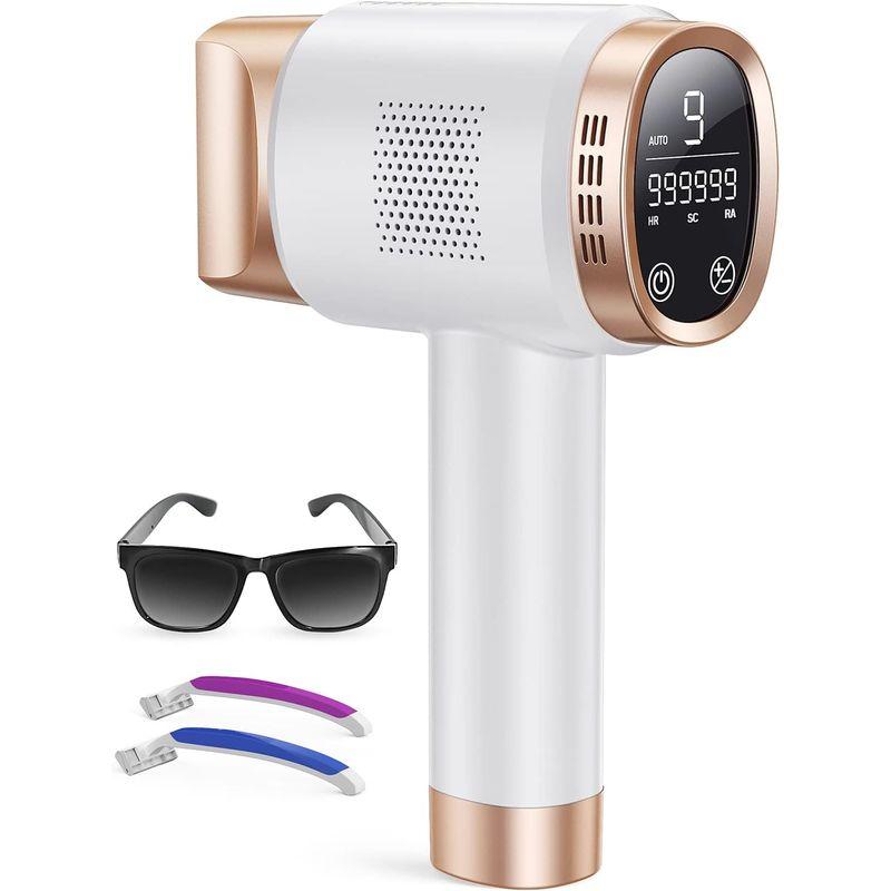 YUNDOO 脱毛器 だつもうき脱毛器 大画面タッチパネル搭載 19.3J 家庭用脱毛器 vio対応 99万発 9段階調節 2つ照射モード自 脱毛器 だつもうき脱毛器 大画面タッチパネル搭載 3J 家庭用脱毛器 vio対応 99万発 9段階調節 2つ照射モード自