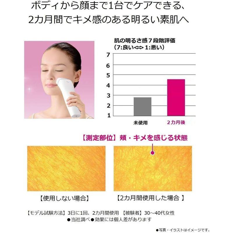 早い者勝ち訳あり！ パナソニック 光美容器 光エステ ボディ&フェイス用 コードレスタイプ シルバー調 ES-WH96-S 【L9160054065】(33330円)