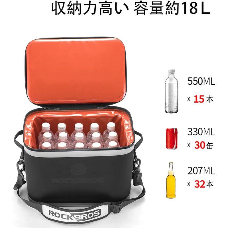 ROCKBROS(ロックブロス)クーラーボックス ソフト 保冷力48時間 最強 ソフトクーラー 断熱材 大容量18L 保冷バッグ クーラーバ ロックブロス クーラーボックス ソフト 保冷力48時間 最強 ソフトクーラー 断熱材 大容量18L 保冷バッグ クーラーバ
