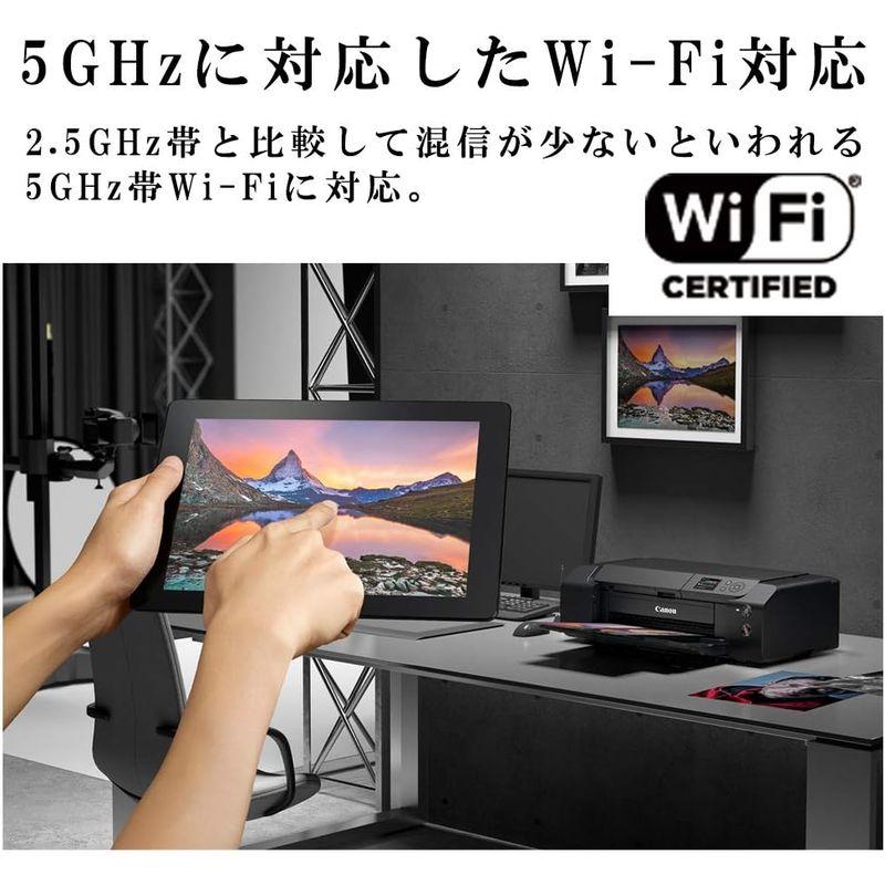 キヤノン　Canon　インクジェットプリンター　Wi-Fi　A3ノビ対応　imagePROGRAF　有線LAN搭載　PRO-G1　顔料10色