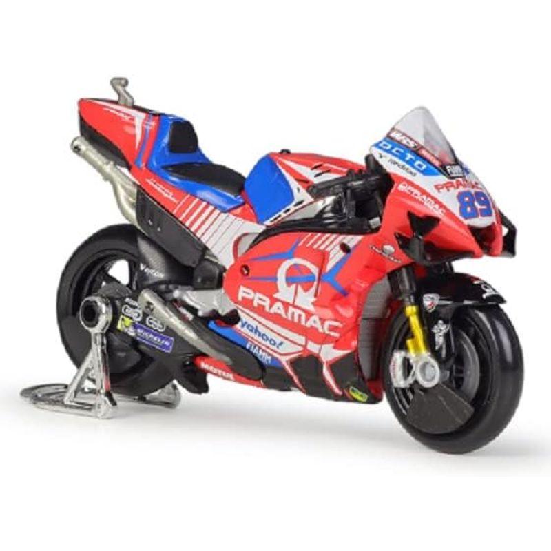 マイスト 1/18 ドゥカティ デスモセディチ 2021 MotoGP Ducati Desmosedici Prama #89 Jorge｜violette-shop｜06