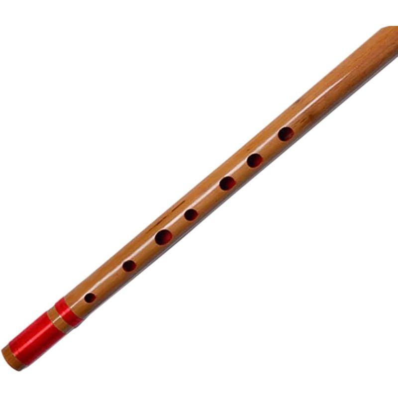 山本竹細工屋 竹製篠笛 7穴 八本調子 伝統的な楽器 竹笛横笛(赤紐巻き)｜violette-shop｜06