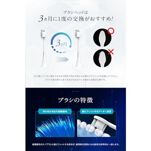 CLEARLABO 電動歯ブラシの替えブラシ 超極細毛 歯ブラシ 歯間ブラシ はぶらし 3個入り |  | 02