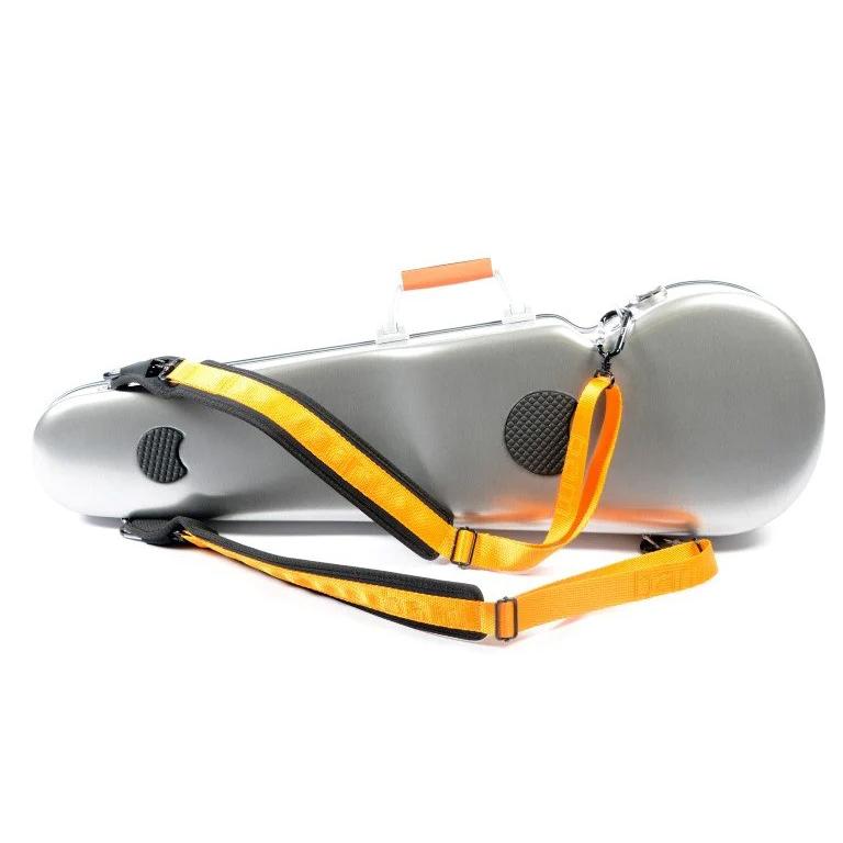 Bam バイオリンケース La Defense Hightech Contoured DEF2002XLA ブラッシュド・アルミニウム (バム・ラ・デファンス・ハイテック・コンタード)の画像