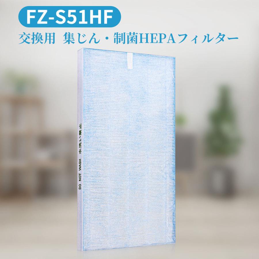 SHARP（シャープ） 集じんフィルター FZS51HF 制菌HEPAフィルター