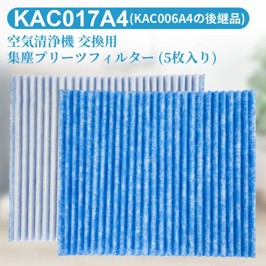 (未使用･未開封品)　ダイキン(DAIKIN) 空気清浄機用プリーツフィルター KAC979A4(7枚) sdt40b8 ダイキン（DAIKIN） KAC017A4 プリーツフィルター kac017a4 (KAC006A4