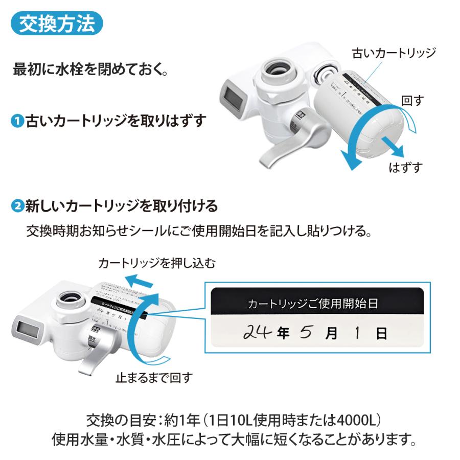 TK-CJ22C1 パナソニック 蛇口直結型浄水器 交換用カートリッジ TK-CJ22C1 パナソニック 蛇口直結型浄水器 交換用カートリッジ